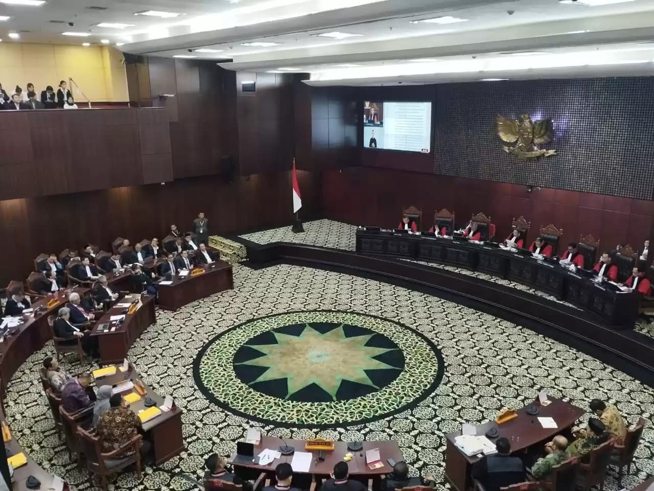 Sidang Putusan Sengketa Pilpres 2024 di MK