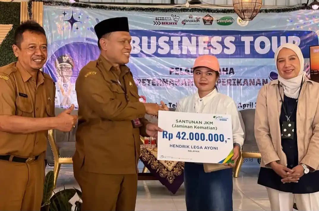 Suasana saat Business Tour Pelaku Usaha Peternakan dan Perikanan