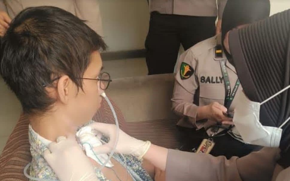 Sultan Rif'at Korban Kecelakaan Kabel Serat Optik Kini Dirawat di RS Polri