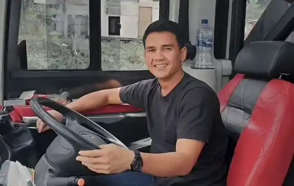 Supir PO Bus asal Sumatera Barat, Rahmat Vaisandri