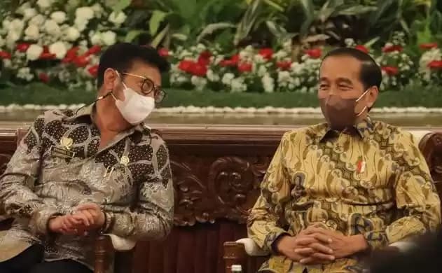 Syahrul Yasin Limpo dan Jokowi