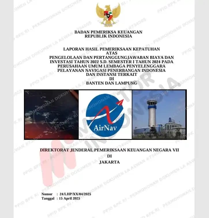 Temuan BPK Airnav