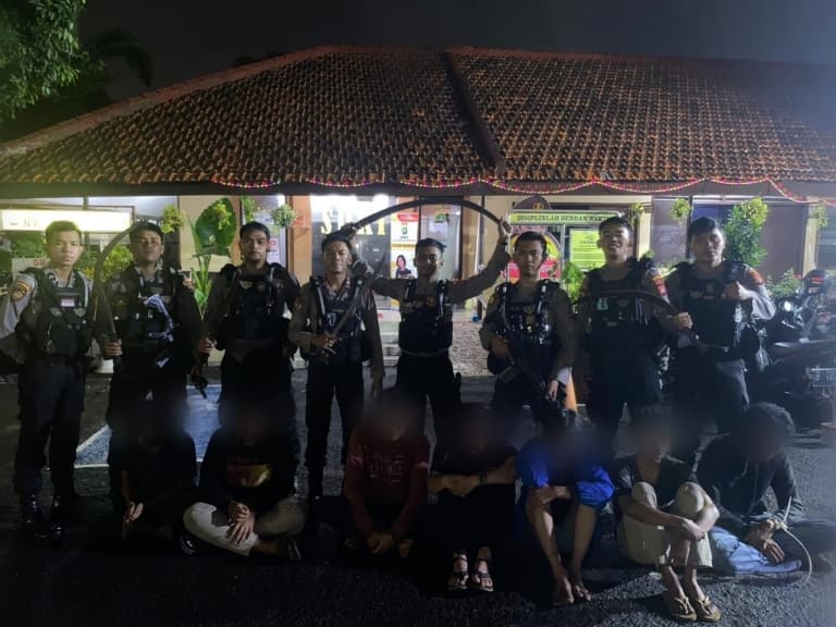 Polres Jakbar Amankan 7 Remaja Hendak Tawuran