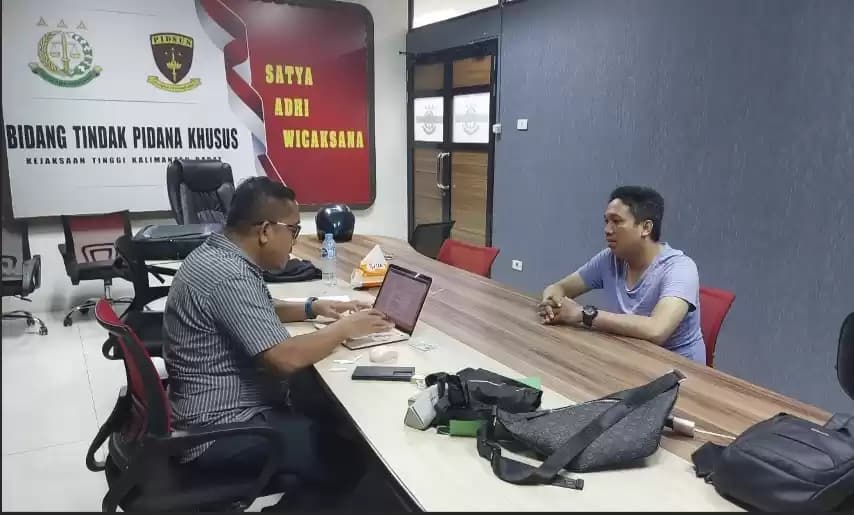 TW saat diamankan usai tiga kali mangkir dari panggilan petugas untuk menjadi saksi