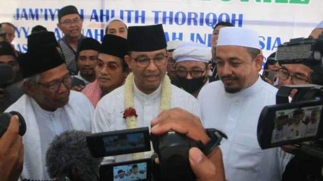 Hadiri Acara Itjima Ulama, Anies Disambut dengan Sholawat