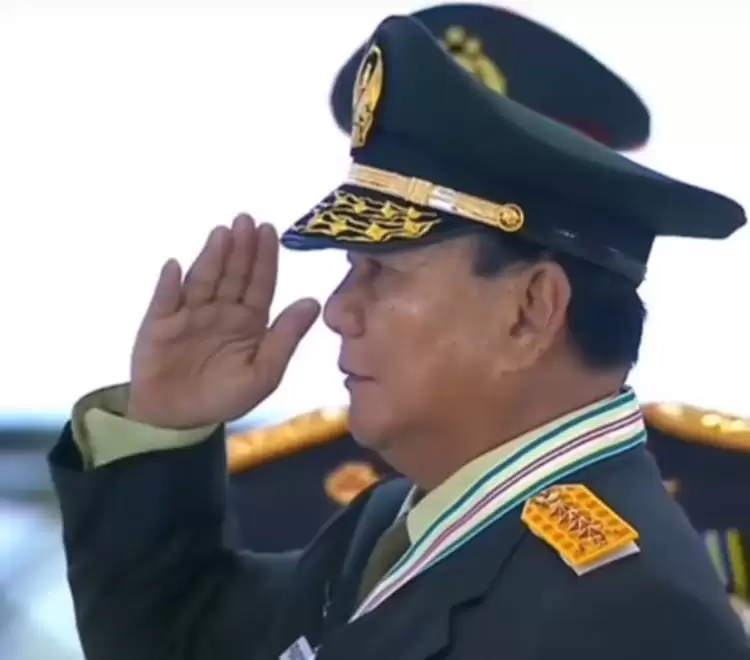 Prabowo Subianto Jenderal TNI Bintang Empat1