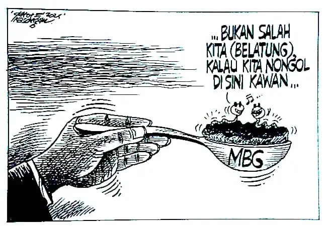 Karikatur - Ilustrasi - MBG (Dok MI)