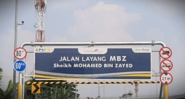i Jalan Layang Seikh Mohamed Bin Zayed (MBZ) (Foto: Ist)