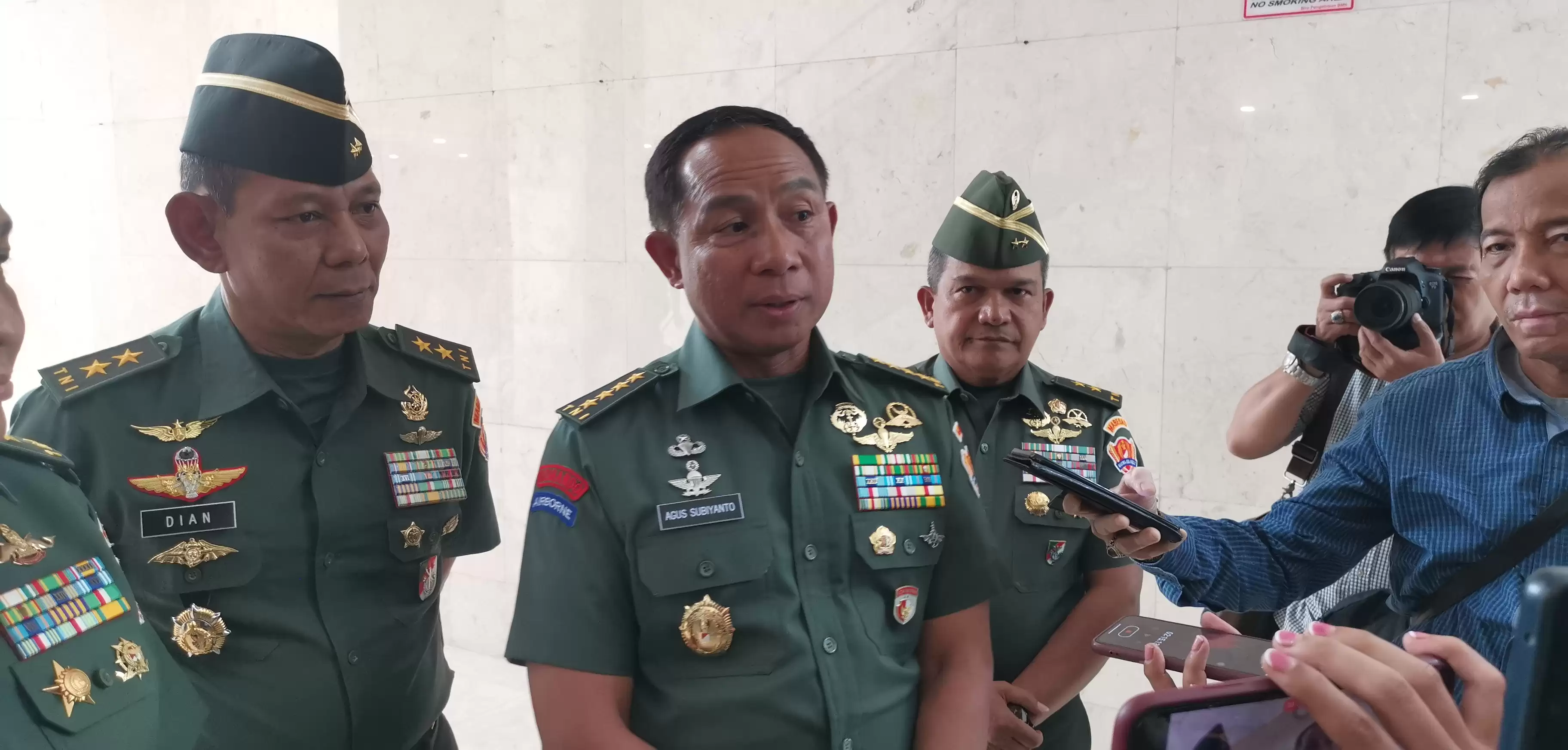 Calon Panglima TNI, Jenderal TNI Agus Subiyanto (Foto: Dhanis/MI)
