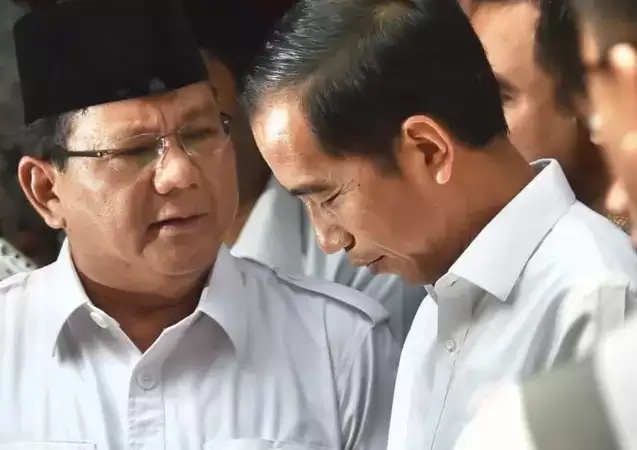 Prabowo Subianto (kiri) dan Joko Widodo (kanan) (Foto: MI/Repro Getty  Image)