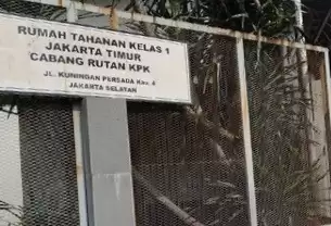 Rumah tahanan (rutan) KPK cabang K4, Kuningan, Jakarta Selatan (Foto: MI/Aswan)