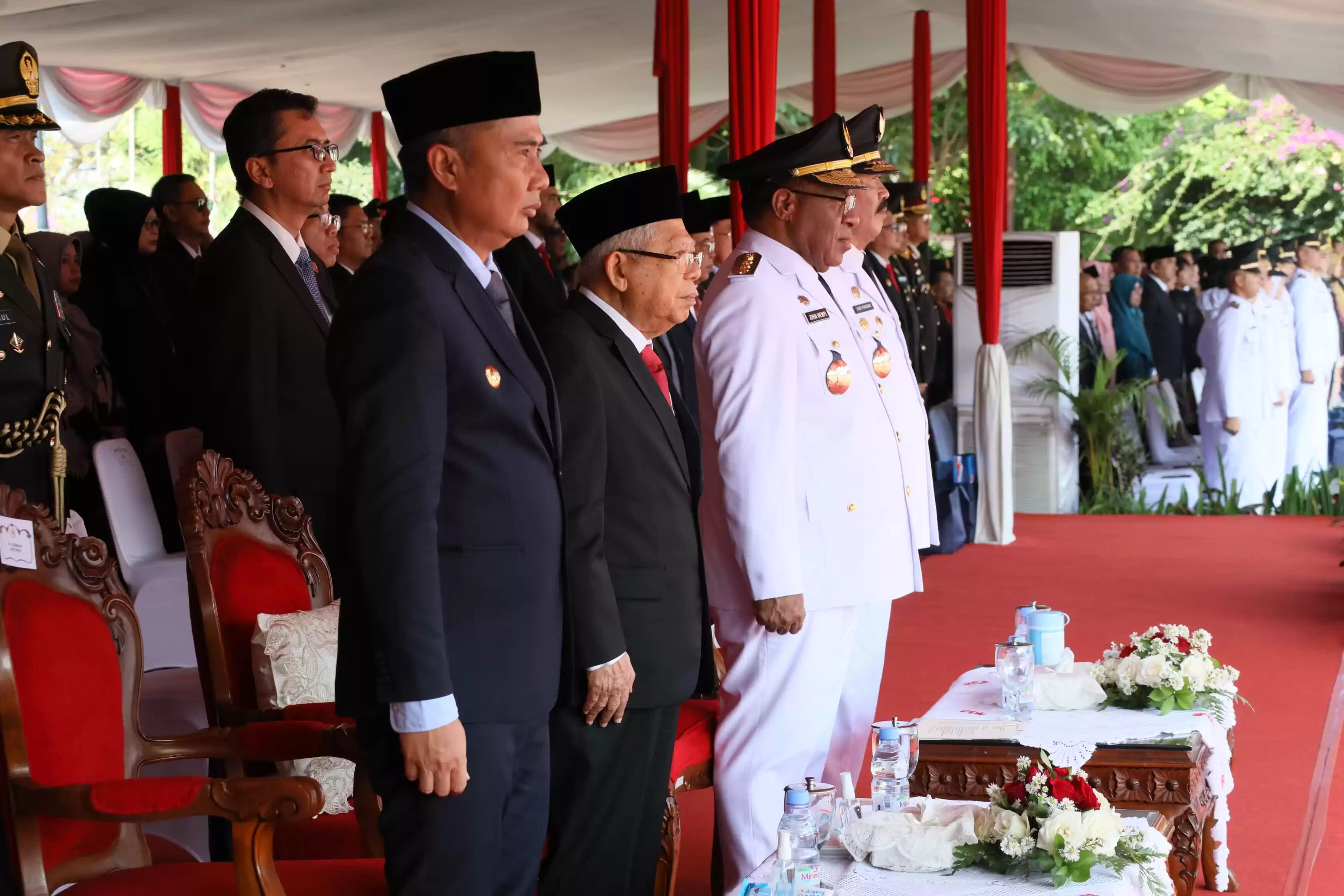 Acara pelantikan 1.079 Pamong Praja (Foto: Istimewa)