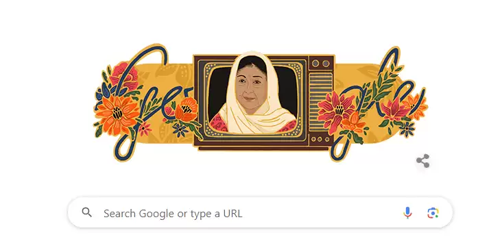Aminah Cendrakasih Tema Google Doodle Hari Ini [Foto: Doc. MI]