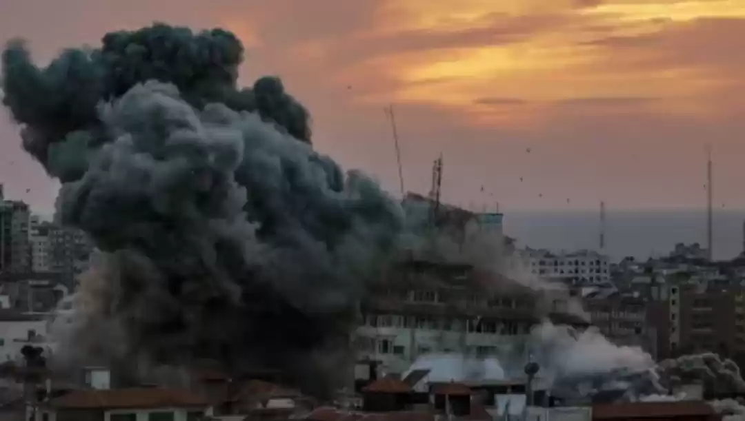Serangan udara Israel di Jalur Gaza (Foto: AFP)