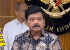 Menko Polhukam Hadi Tjahjanto, di Gedung Kemenko Polhukam, Jakarta, Senin (25/3/2024). [Foto: ANTARA]