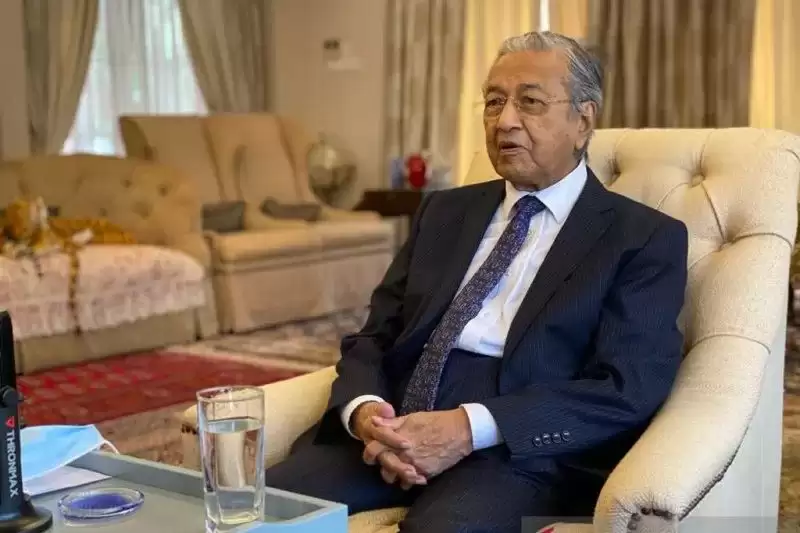 Mantan Perdana Menteri (PM) Malaysia Mahathir Mohamad. (Foto: ANTARA)