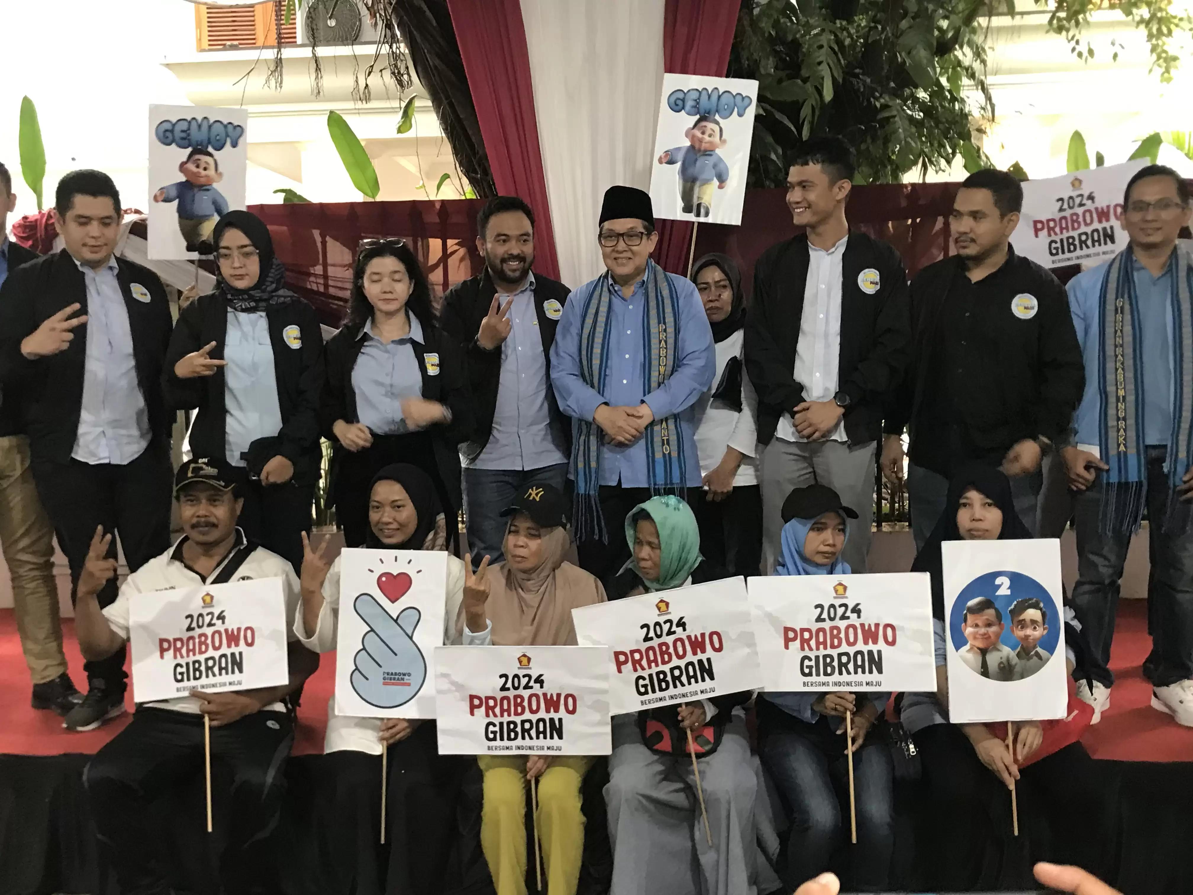 Wakil Ketua TKN Prabowo-Gibran Ali Masykur Musa Usai Acara Deklarasi Relawan UMKM Prabowo-Gibran di Jakarta, Rabu (17/1). (Foto: MI/Zefry)