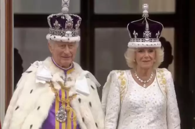 Raja Charles III dan istrinya, Ratu Camilla [Foto: Ist]
