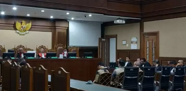 Sidang tanggapan penuntut umum, terhadap eksepsi SYL di Pengadilan Tindak Pidana Korupsi (Tipikor) Jakarta, Rabu (20/3/2024). [Foto: Repro]