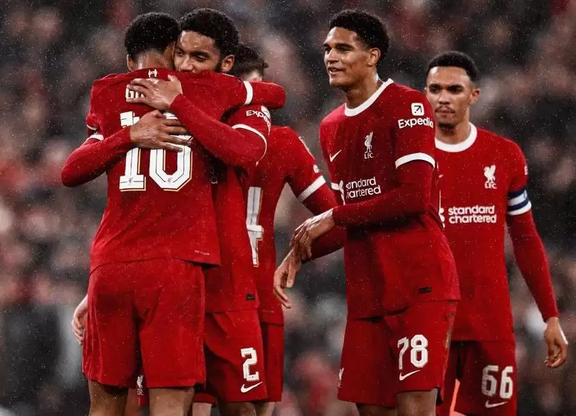 Liverpool menang atas West Ham United 5-1 di Carabao Cup (Instagram/@liverpoolfc)