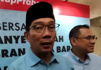 Ketua Tim Kampanye Daerah (TKD) pasangan Prabowo Subianto-Gibran Rakabuming Raka Jawa Barat, Ridwan Kamil. (Foto: ANTARA)