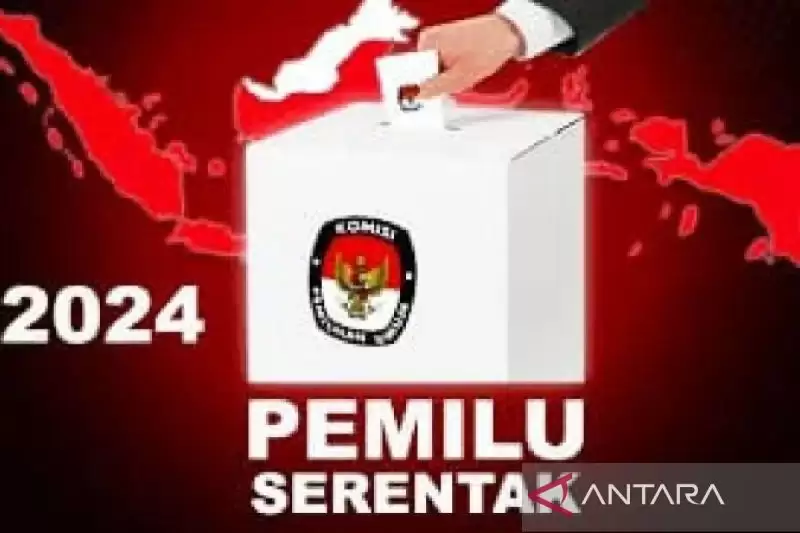 Ilustrasi-logo Pemilu 2024 KPU. (Foto: ANTARA)