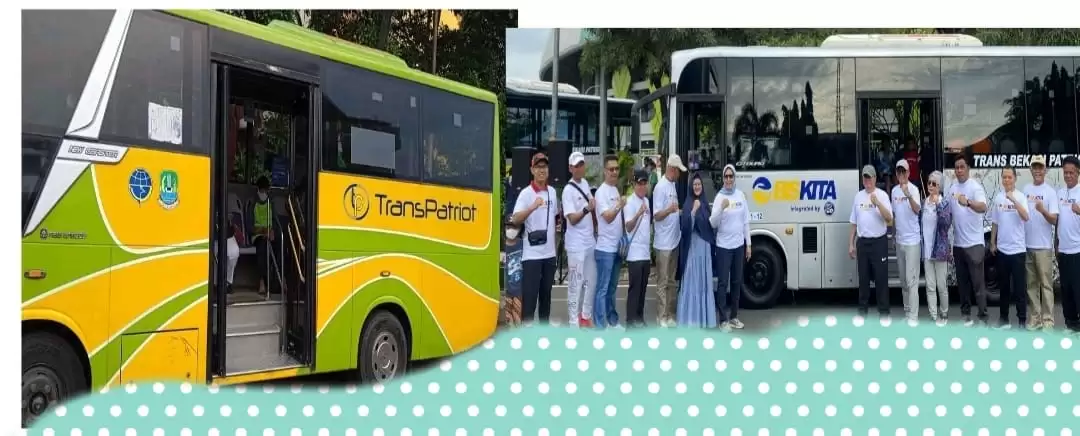 Bis Cat Warna Kuning yang pertama menjadi Bis Trans Bekasi Patriot dan cat warna putih penambahan bekerja sama dengan BPTJ (Foto: Ist)