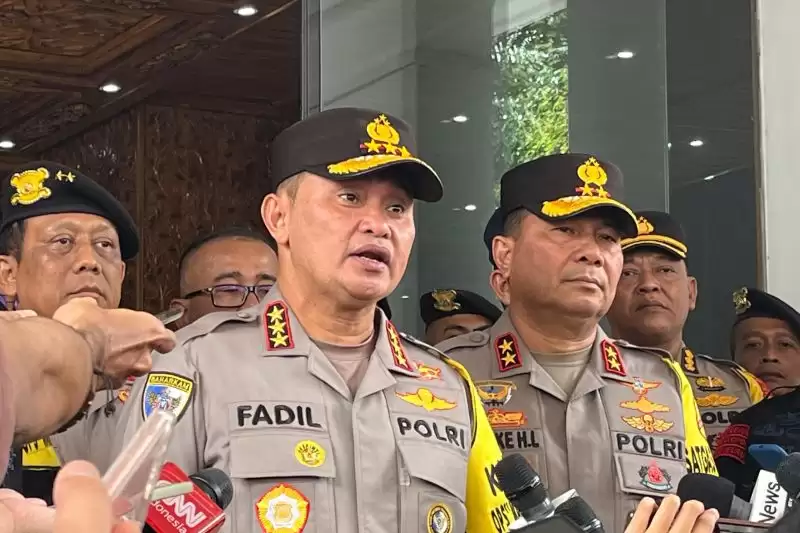 Kepala Badan Pemelihara Keamanan Polri, Komisaris Jenderal Polisi Fadil Imran di Kantor KPU, Jakarta, Senin (18/3/2024). [Foto: ANTARA]