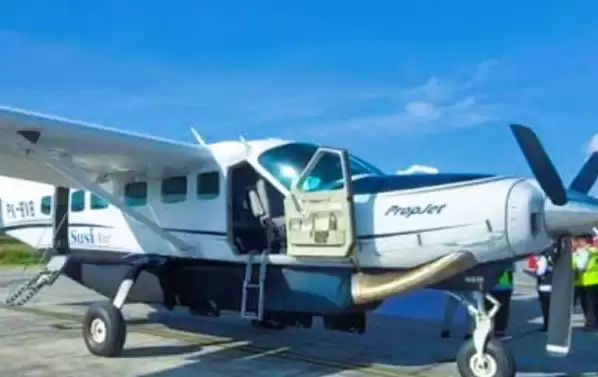 Sebuah pesawat kargo milik maskapai penerbangan Smart Air dilaporkan hilang kontak pagi ini setelah lepas landas dari bandara Internasional Juwata Tarakan. (Foto: ANTARA)