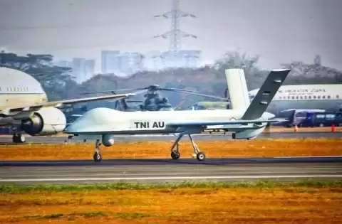 Drone CH-4 milik TNI AU buatan China (Foto: Ist)