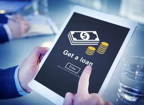 Ilustrasi pinjaman yang bisa dilakukan secara online (Foto: Shutterstock)