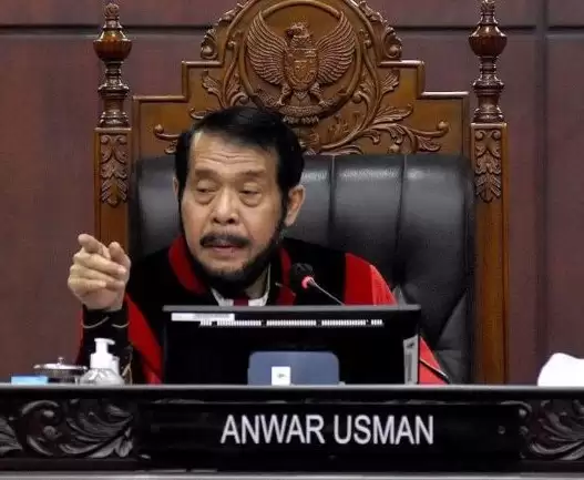 Hakim Konstitusi MK, Anwar Usman [Foto: Ist]