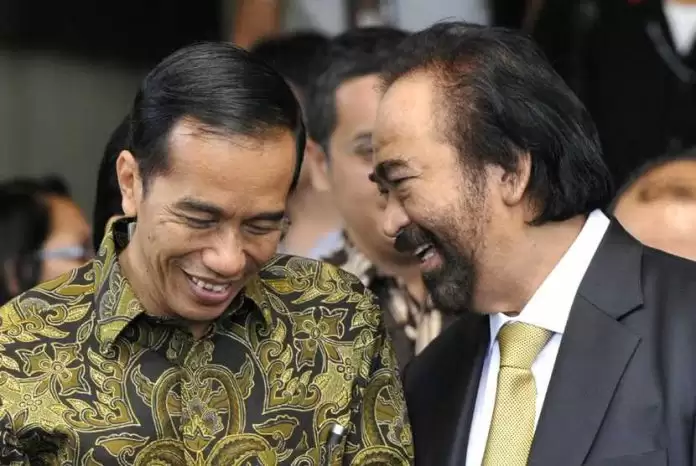 Presiden Joko Widodo (kiri) dan Ketua Umum Partai NasDem Surya Paloh [Foto: MI/Net]