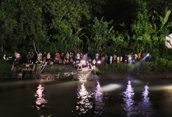 Jasad Bocah Tenggelam di Sungai Pamarayan Telah Dievakuasi