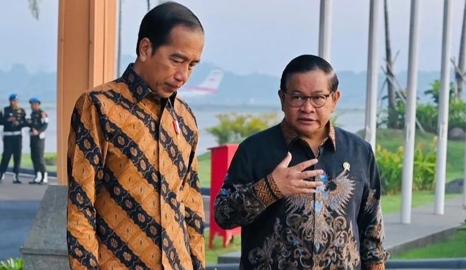 Presiden Joko Widodo dan Pramono Anung (Foto: Ist)