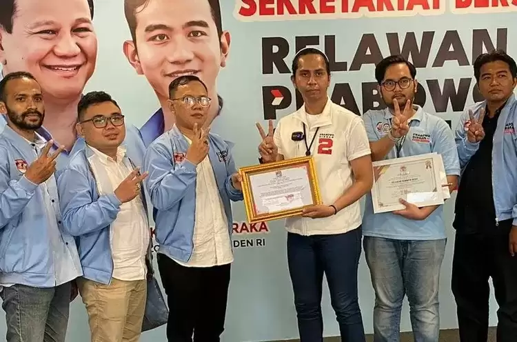 Deklarasi dukungan Relawan Pemimpin Muda (RPM) Prabowo-Gibran di Rumah Besar Relawan Prabowo 08, Slipi, Jakarta Barat, Selasa (30/1/2024). (Foto: Ist)