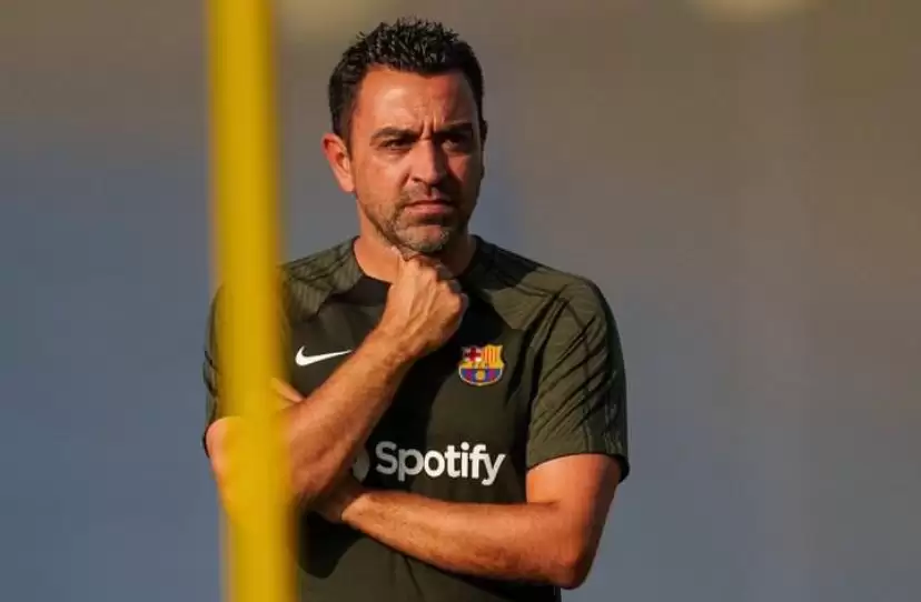 Pelatih Barcelona Xavi Hernandez. (Foto: AFP)