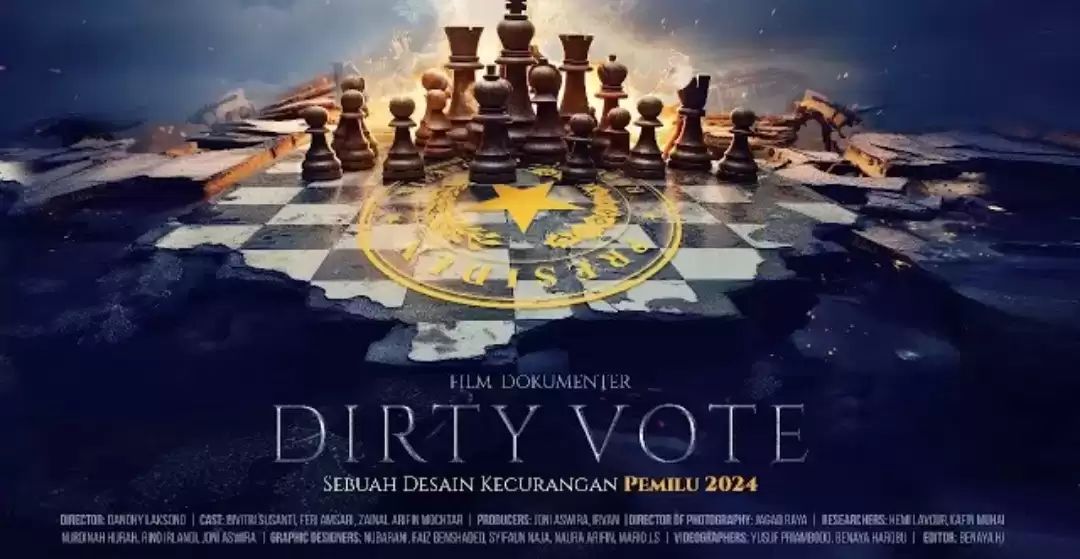 Film Dirty Vote Dinilai Sebagai Kritikan Keras untuk Pemerintah dan Penyelenggara Pemilu