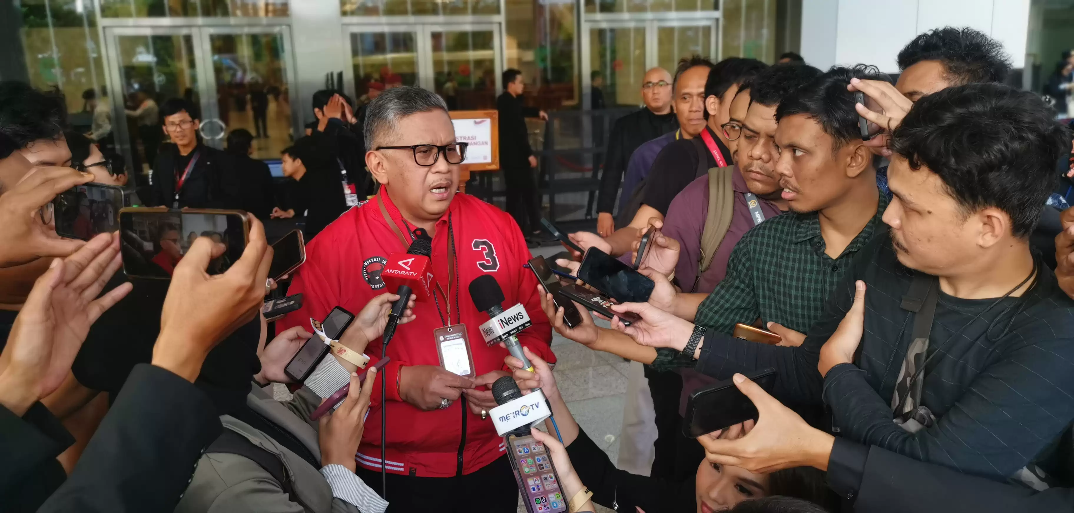 Sekretaris Jenderal PDI Perjuangan, Hasto Kristiyanto (Foto: MI/Dhanis)