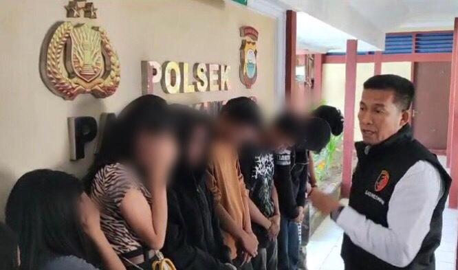 Diduga Terlibat Prostitusi Online, 10 Orang di Makassar Diamankan