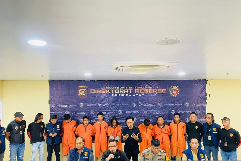Polisi tangani tujuh pelaku curas sadis di Sumatera Selatan (Foto: ANTARA)