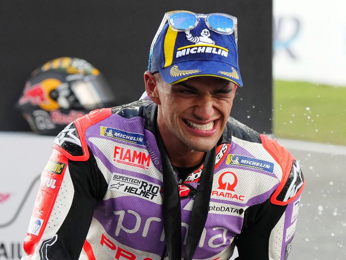 Jorge Martin menangkan balapan MotoGP Thailand 2023 (Foto: Reuters)