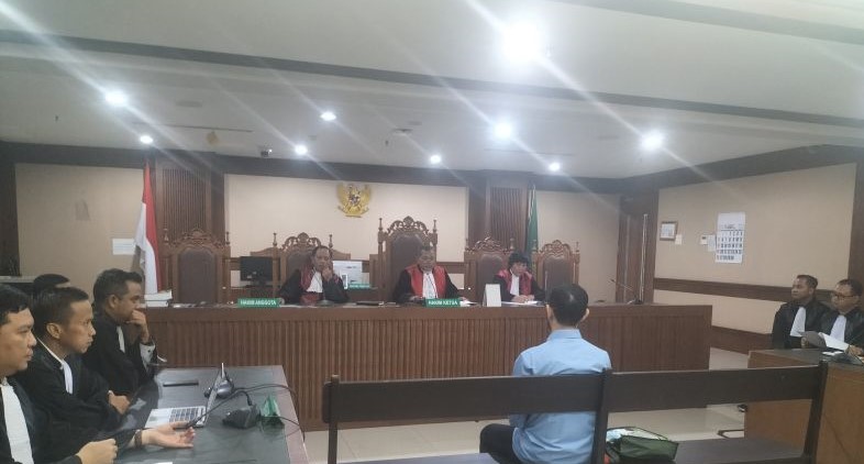 Andhi Pramono di Pengadilan Tindak Pidana Korupsi Jakarta Pusat, Rabu (29/11/2023). (Foto:MI/ANTARA)