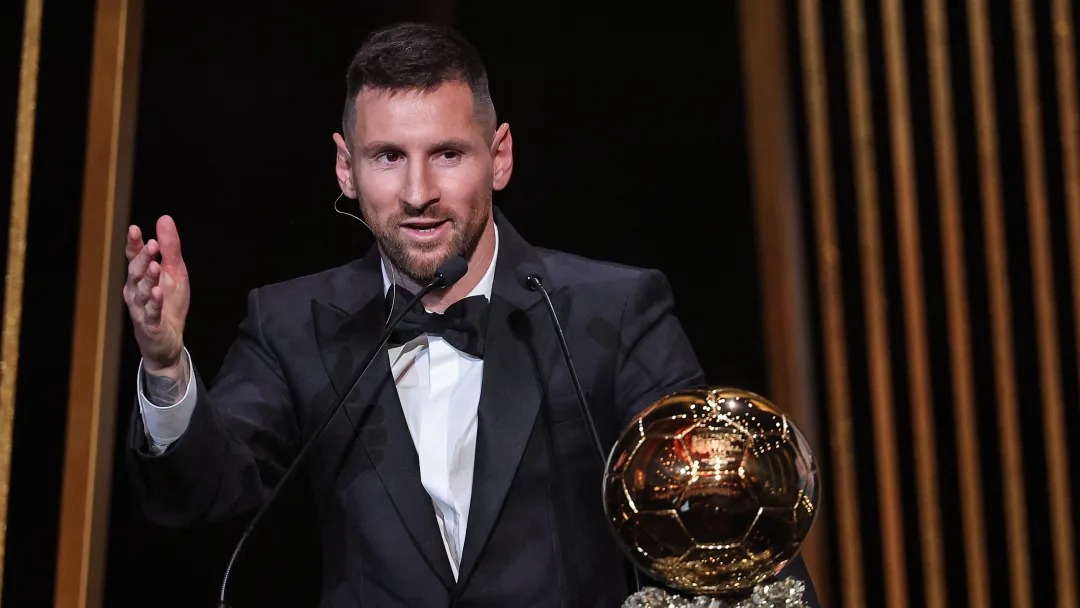 Lionel Messi memenangkan Ballon d'Or 2023 [Foto: Getty Images]