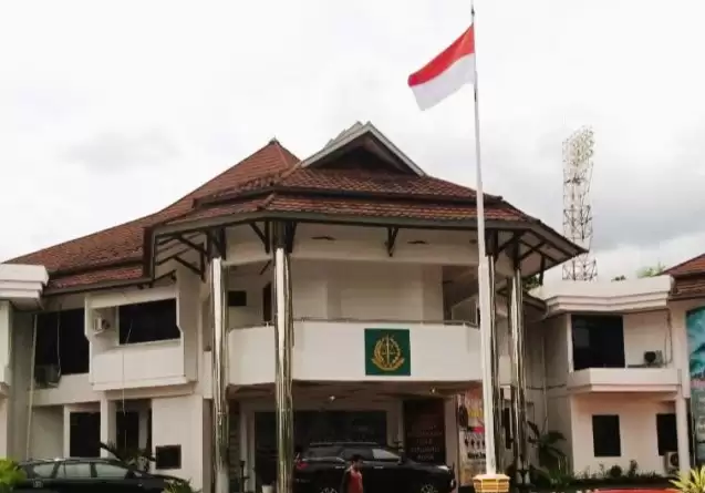 Kantor Kejaksaan Tinggi Maluku Utara di kawasan Stadion Kota Ternate, Rabu (20/3/2024). (Foto: ANTARA)