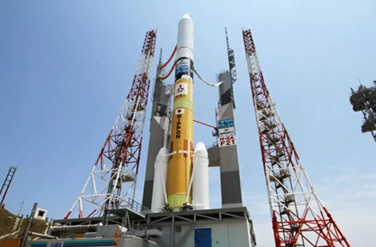 Roket pendorong H-IIA No. 40 Badan Eksplorasi Ruang Angkasa Jepang (JAXA) (Foto: Antara)