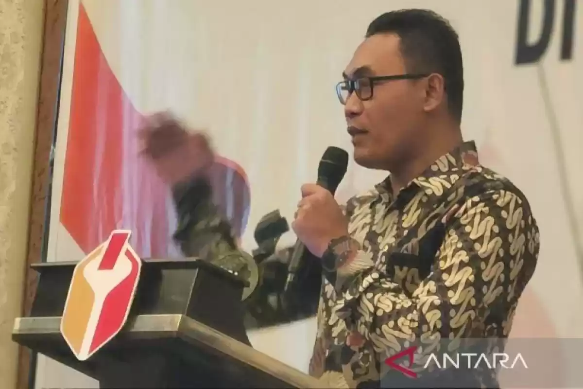 Anggota Bawaslu Jawa Tengah Nur Kholiq saat peluncuran peta kerawanan Pilkada 2024. (Foto: Antara)