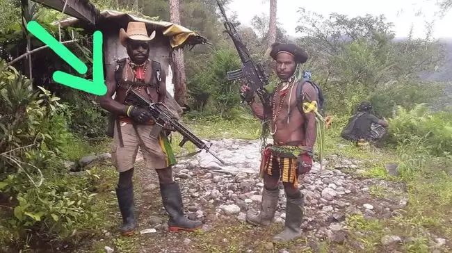Anggota KKB Papua yang ditembak mati di Tembagapura (Foto: Ist)