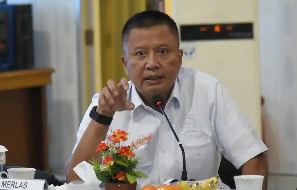 Anggota Komisi XI DPR RI dari Fraksi PKB, Bertu Merlas Anggota Komisi XI DPR RI dari Fraksi PKB, Bertu Merlas. (Dok. MI)