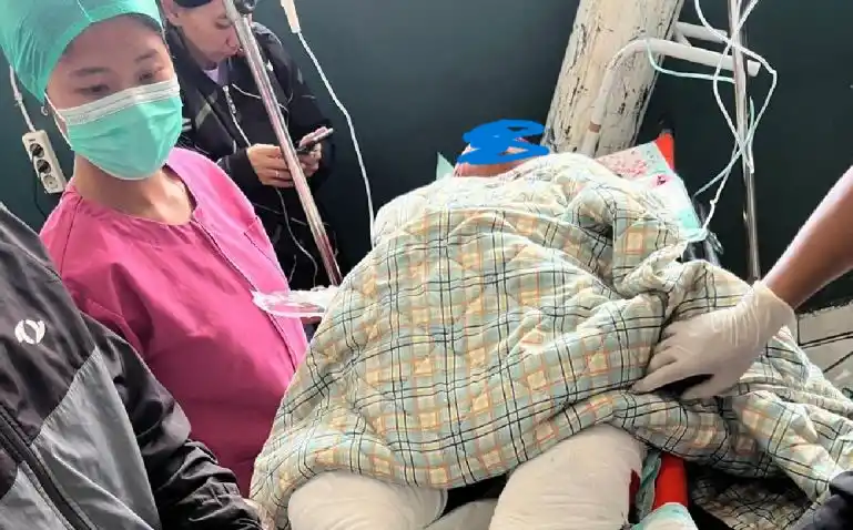 Anggota Polsek Ilu, Bripka Arif Hidayat, yang merupakan korban penyerangan OTK di Mulia (Foto: Antara)